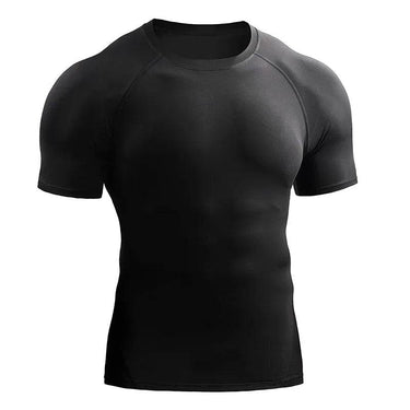 Men's Quick Dry Compression Running T-Shirt for Sports - Estalios